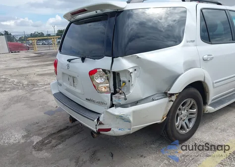 2007 Toyota Sequoia Limited из США, поврежденный, VIN 5TDBT48A57S287668